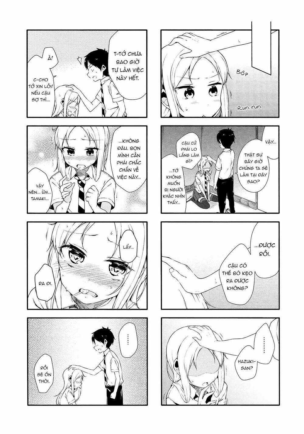 Hazuki Kanon wa Amakunai. Chapter 17 trang 8