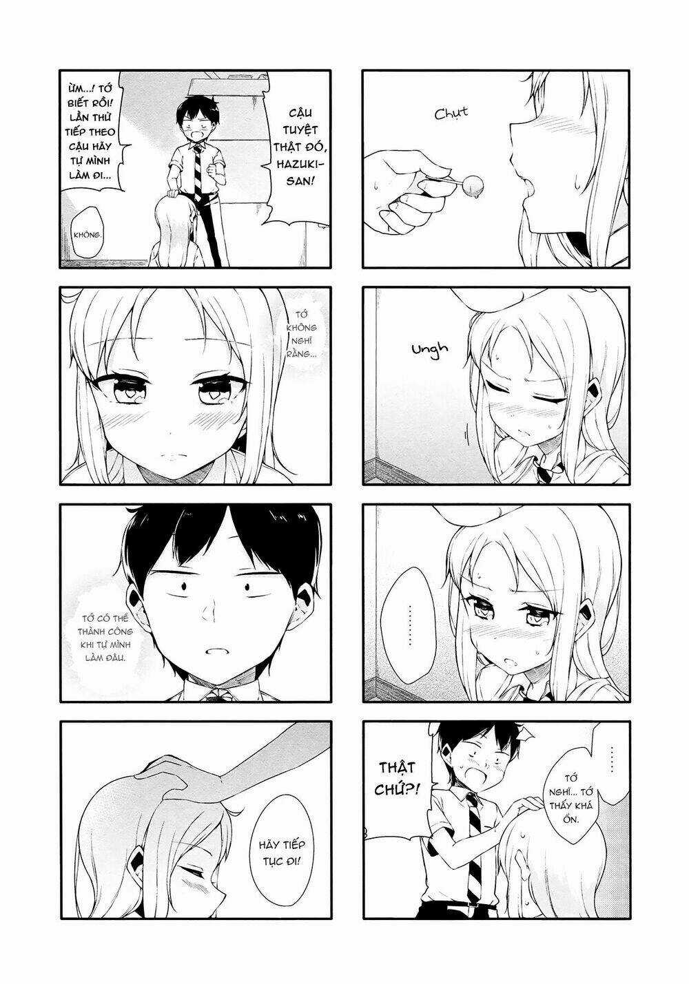 Hazuki Kanon wa Amakunai. Chapter 17 trang 9