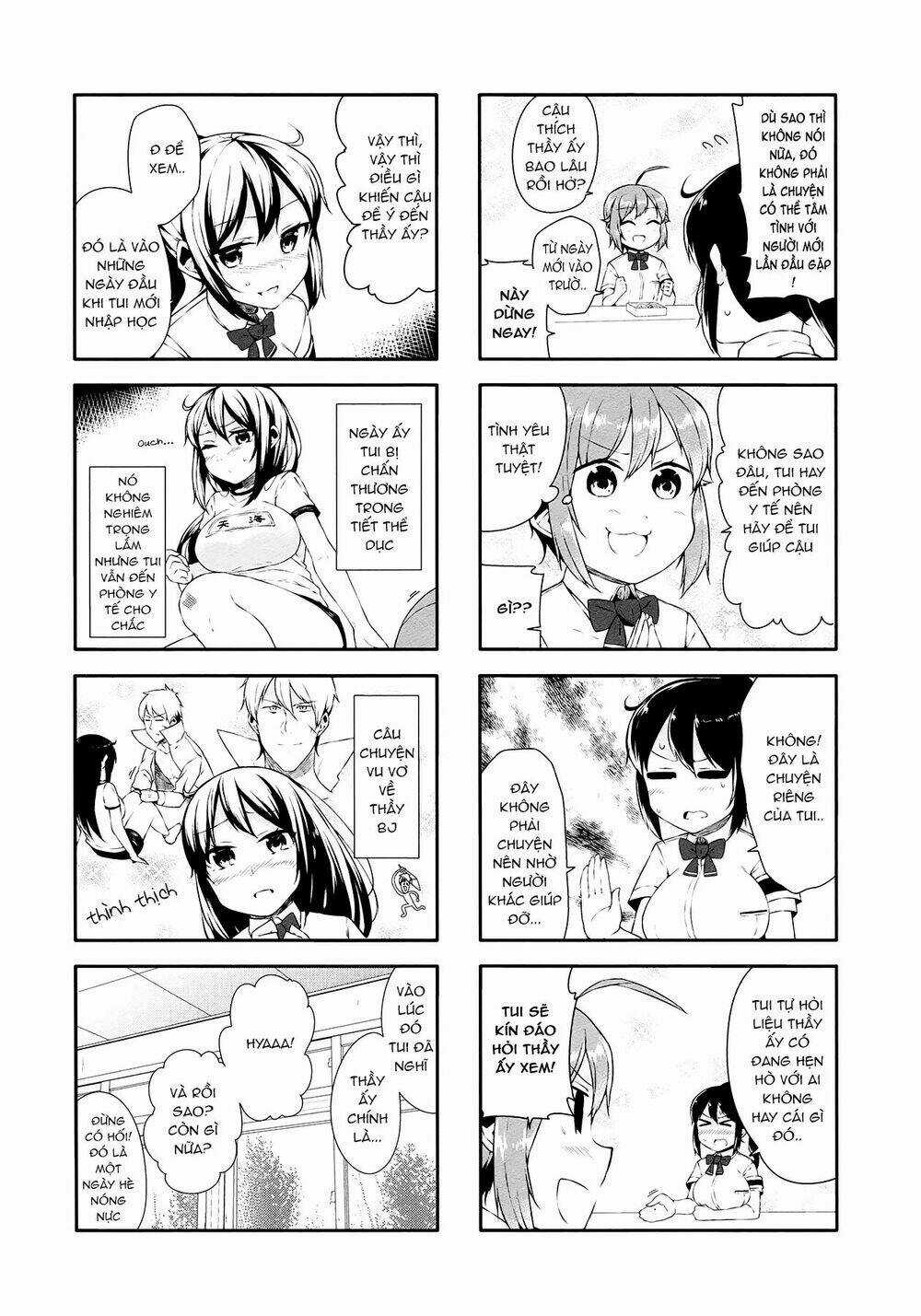 Hazuki Kanon wa Amakunai. Chapter 18 trang 6