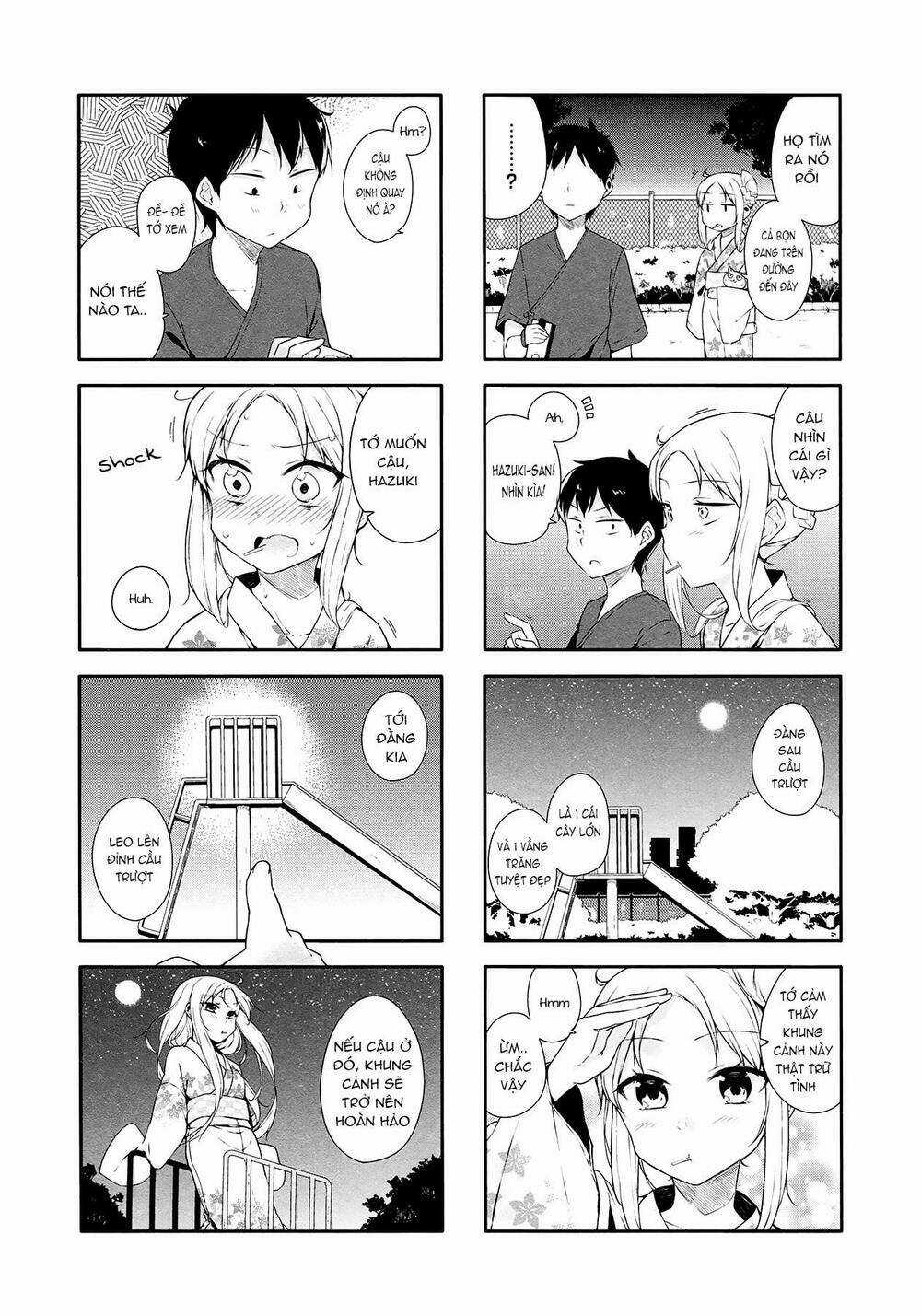 Hazuki Kanon wa Amakunai. Chapter 22 trang 8