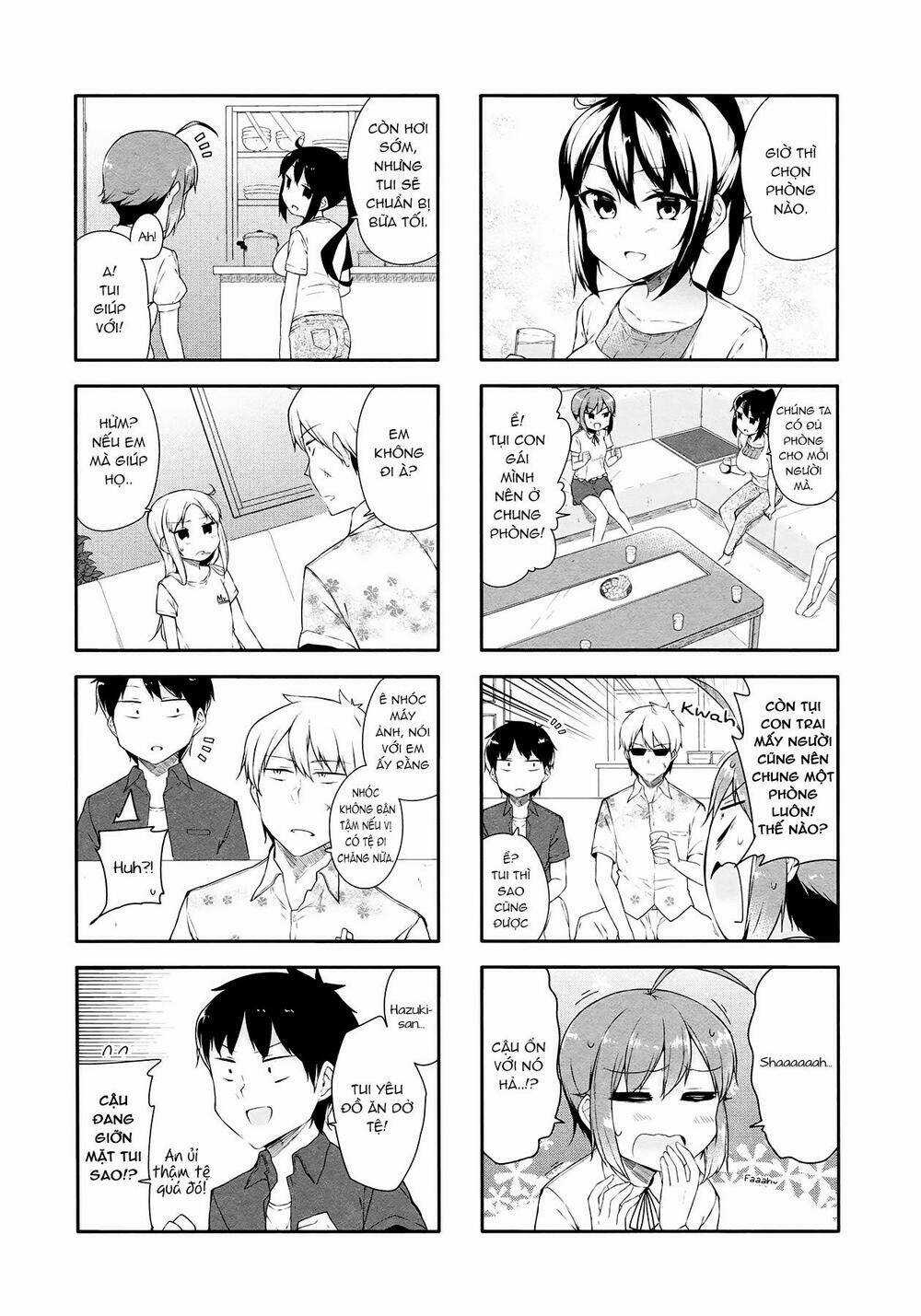 Hazuki Kanon wa Amakunai. Chapter 24 trang 4