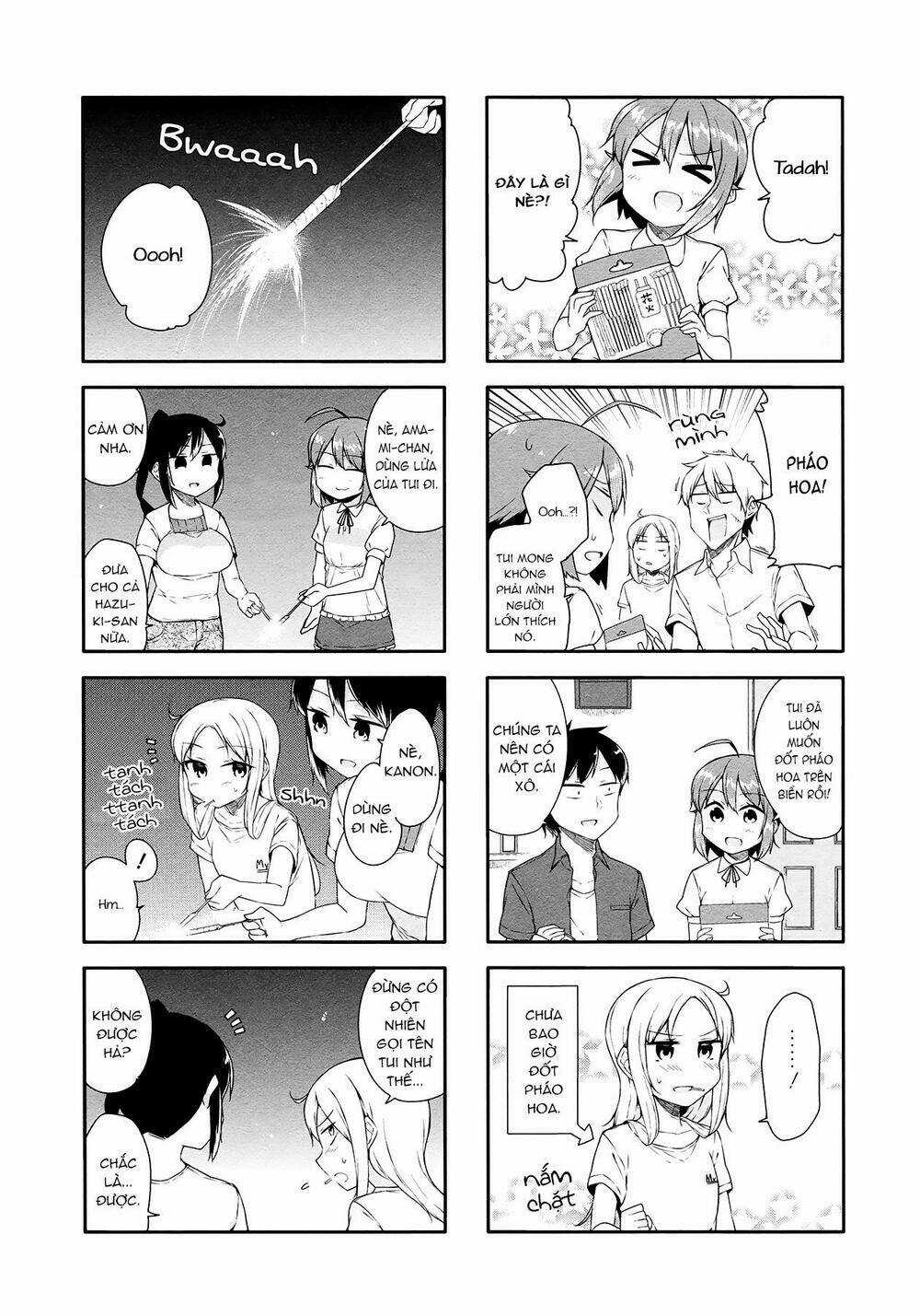 Hazuki Kanon wa Amakunai. Chapter 24 trang 6