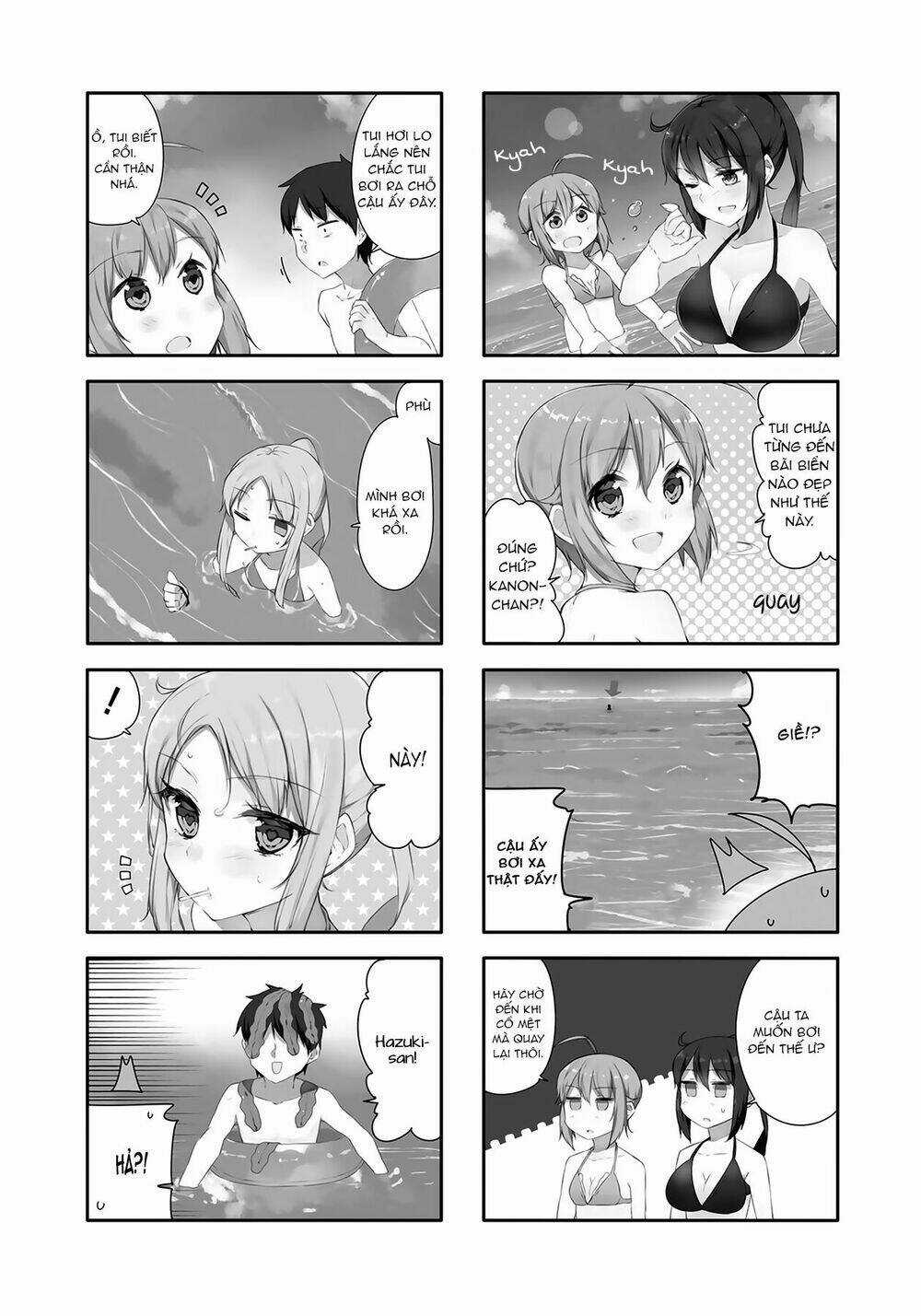 Hazuki Kanon wa Amakunai. Chapter 25 trang 2