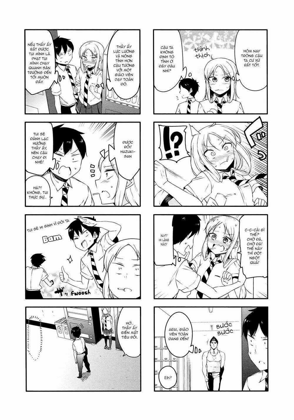 Hazuki Kanon wa Amakunai. Chapter 27 trang 12