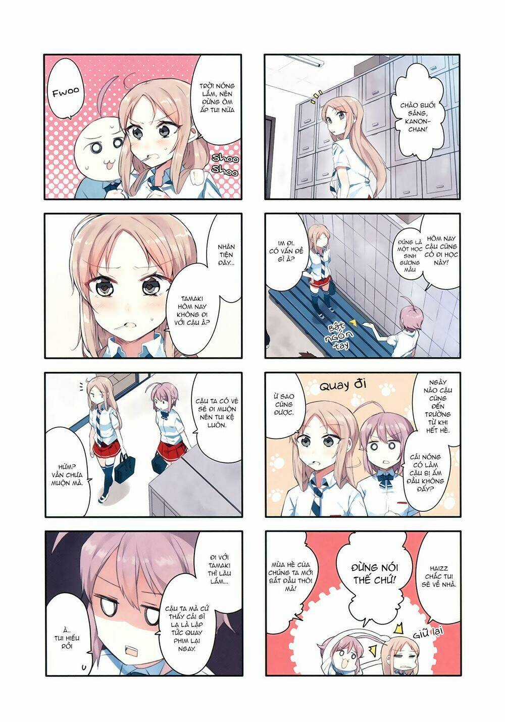 Hazuki Kanon wa Amakunai. Chapter 27 trang 7