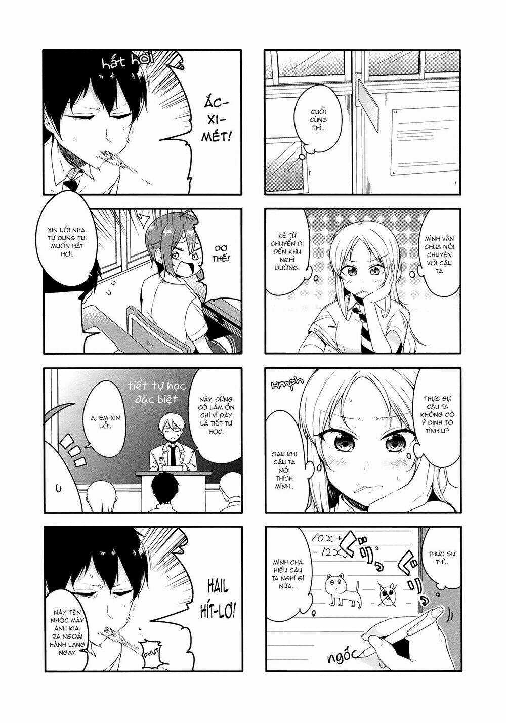 Hazuki Kanon wa Amakunai. Chapter 27 trang 8