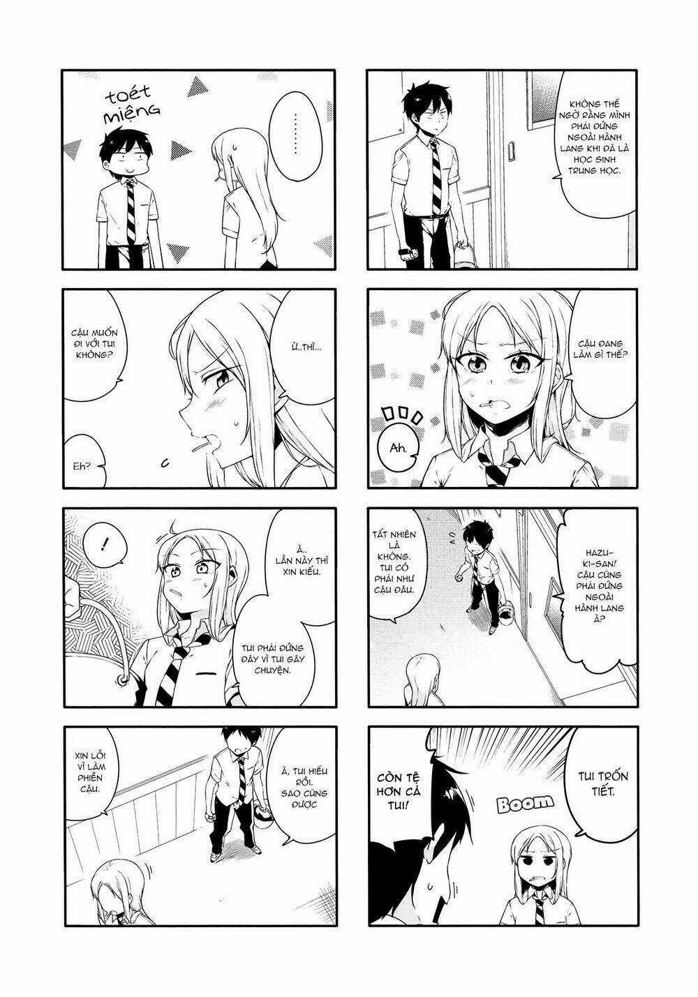 Hazuki Kanon wa Amakunai. Chapter 27 trang 9