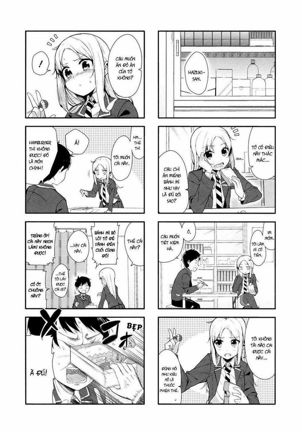 Hazuki Kanon wa Amakunai. Chapter 3 trang 2