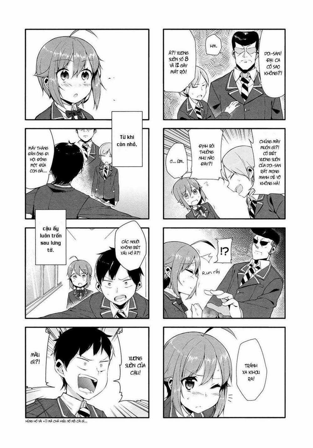 Hazuki Kanon wa Amakunai. Chapter 3 trang 6