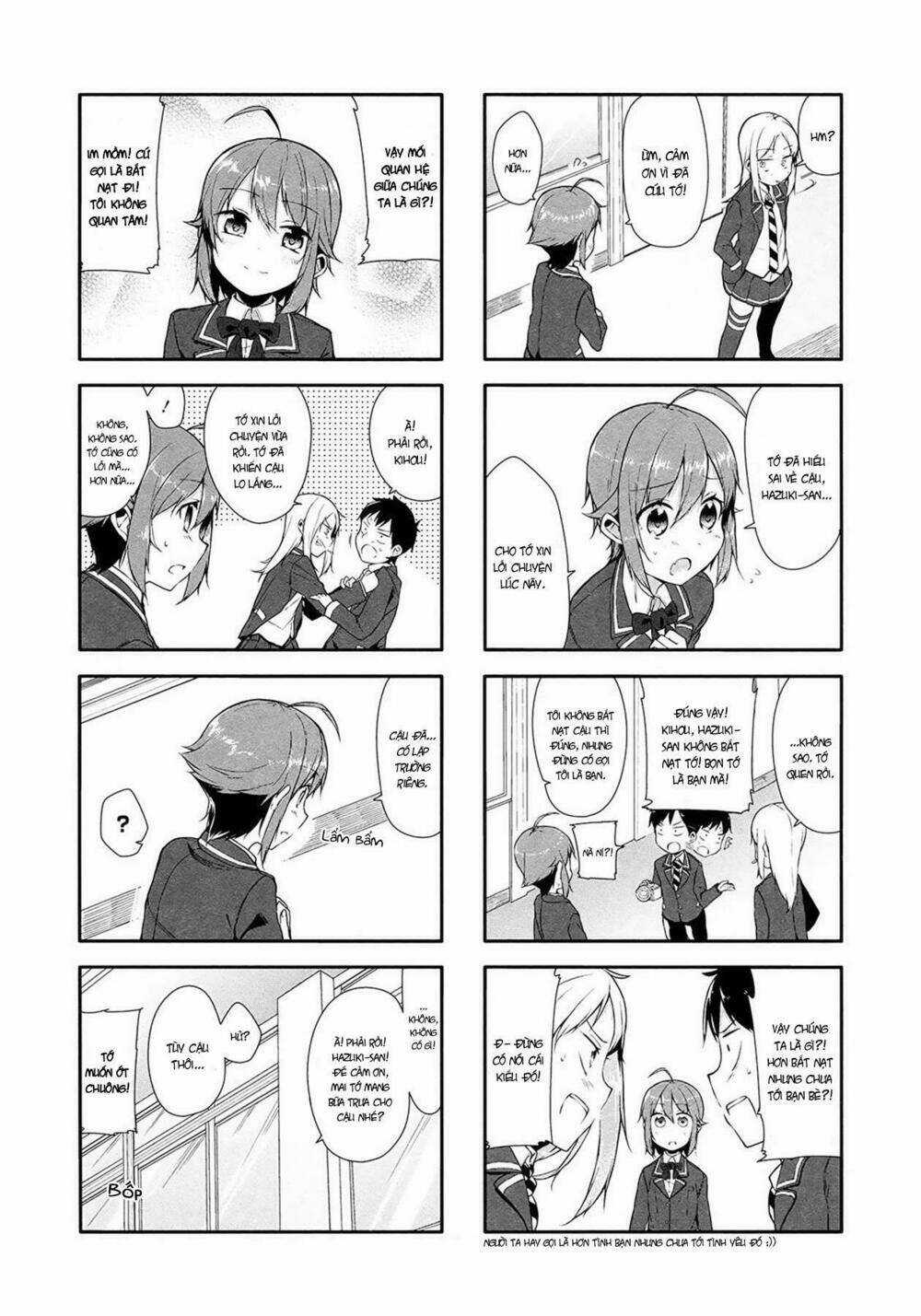 Hazuki Kanon wa Amakunai. Chapter 3 trang 8