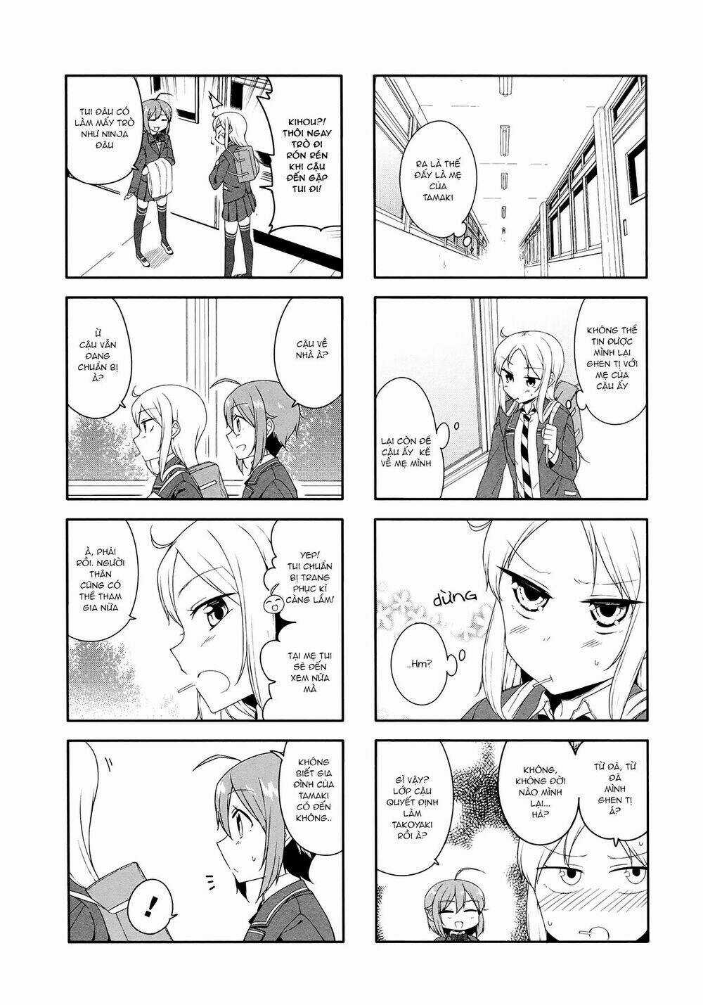 Hazuki Kanon wa Amakunai. Chapter 30 trang 8