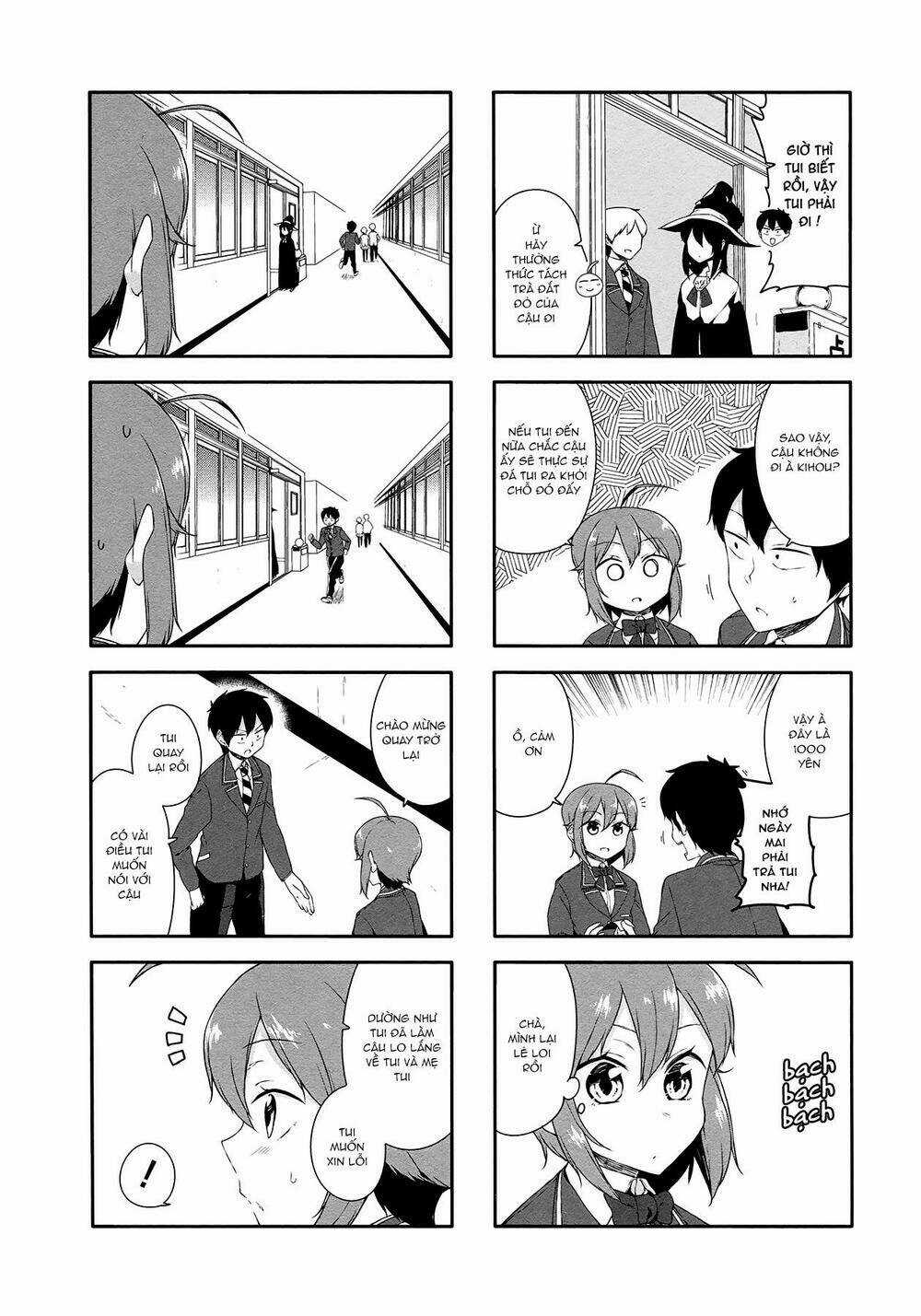 Hazuki Kanon wa Amakunai. Chapter 33 trang 6