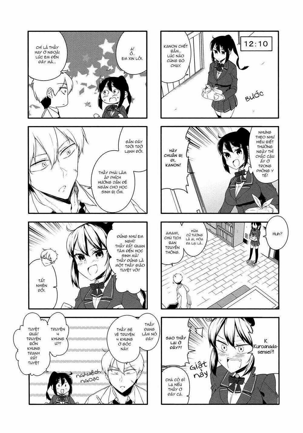 Hazuki Kanon wa Amakunai. Chapter 34 trang 6