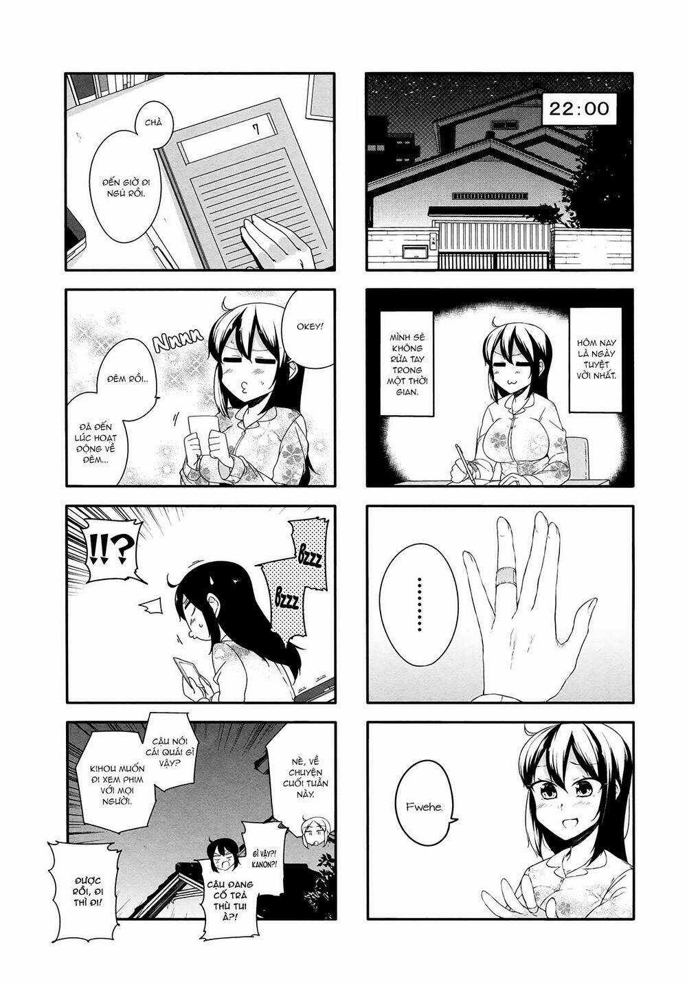 Hazuki Kanon wa Amakunai. Chapter 34 trang 8