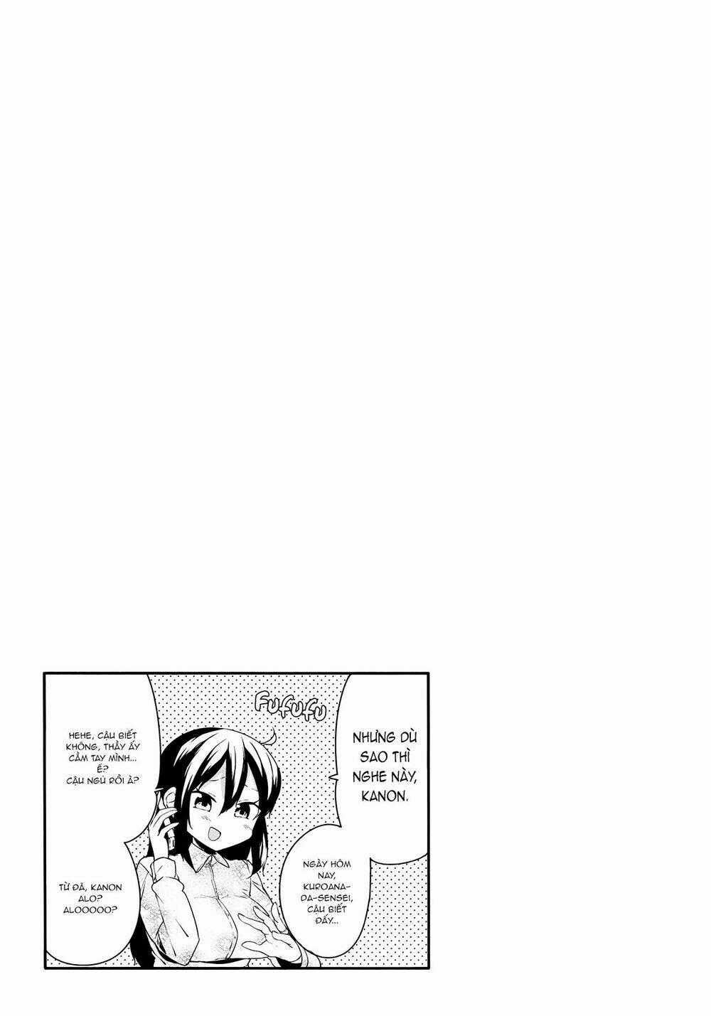 Hazuki Kanon wa Amakunai. Chapter 34 trang 9