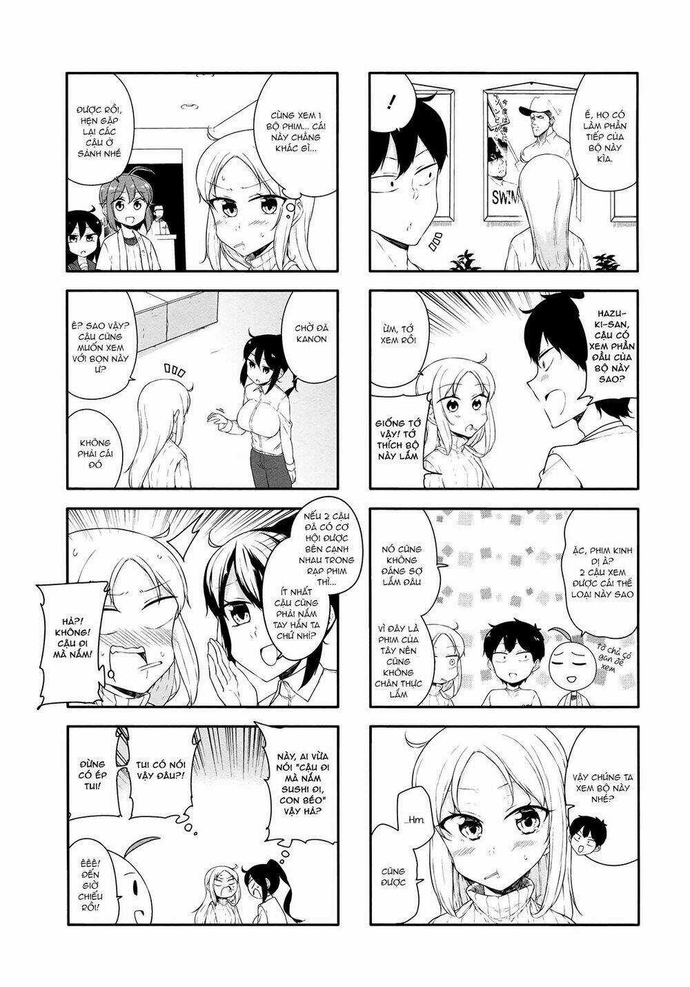 Hazuki Kanon wa Amakunai. Chapter 35 trang 4