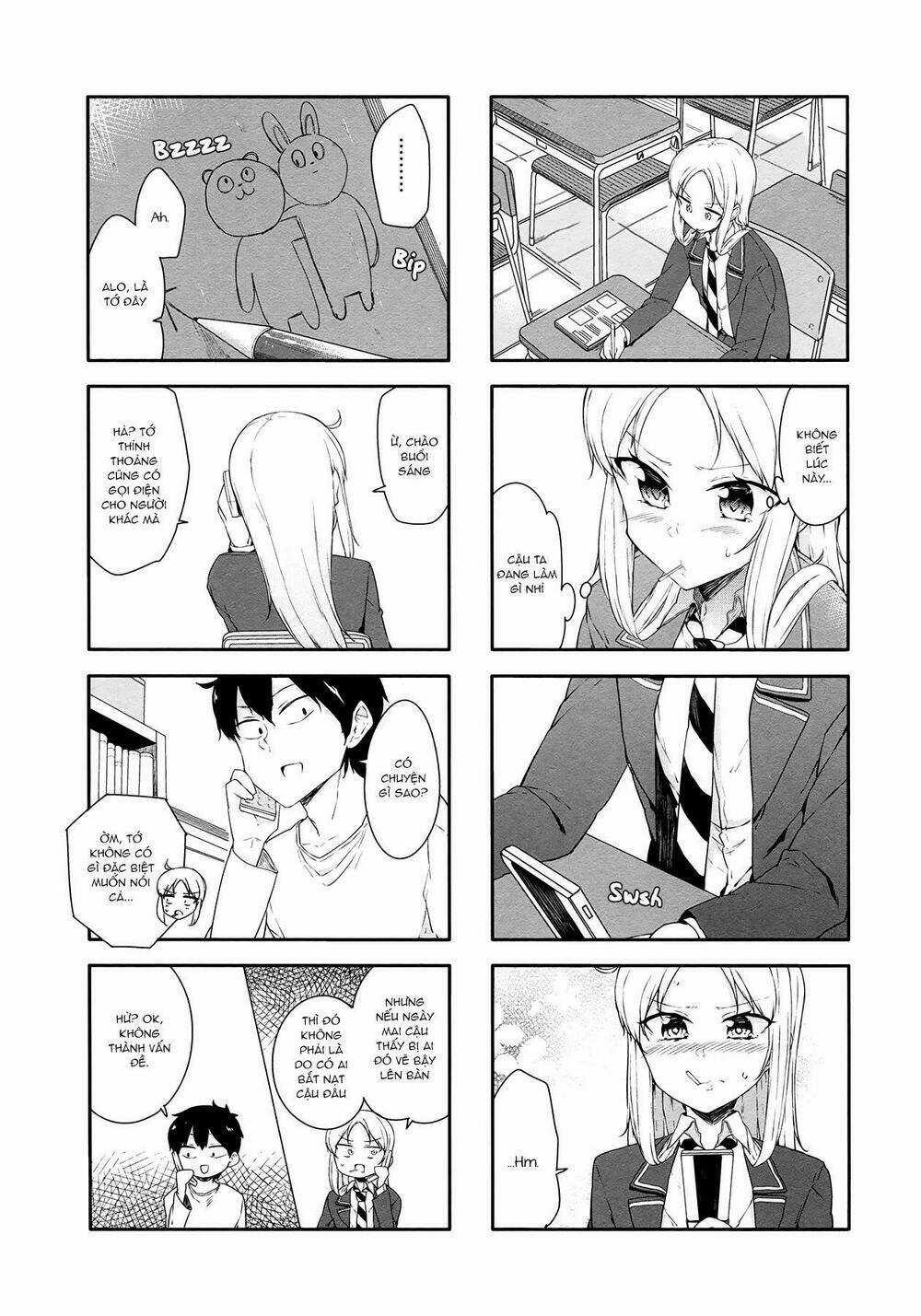 Hazuki Kanon wa Amakunai. Chapter 36 trang 4