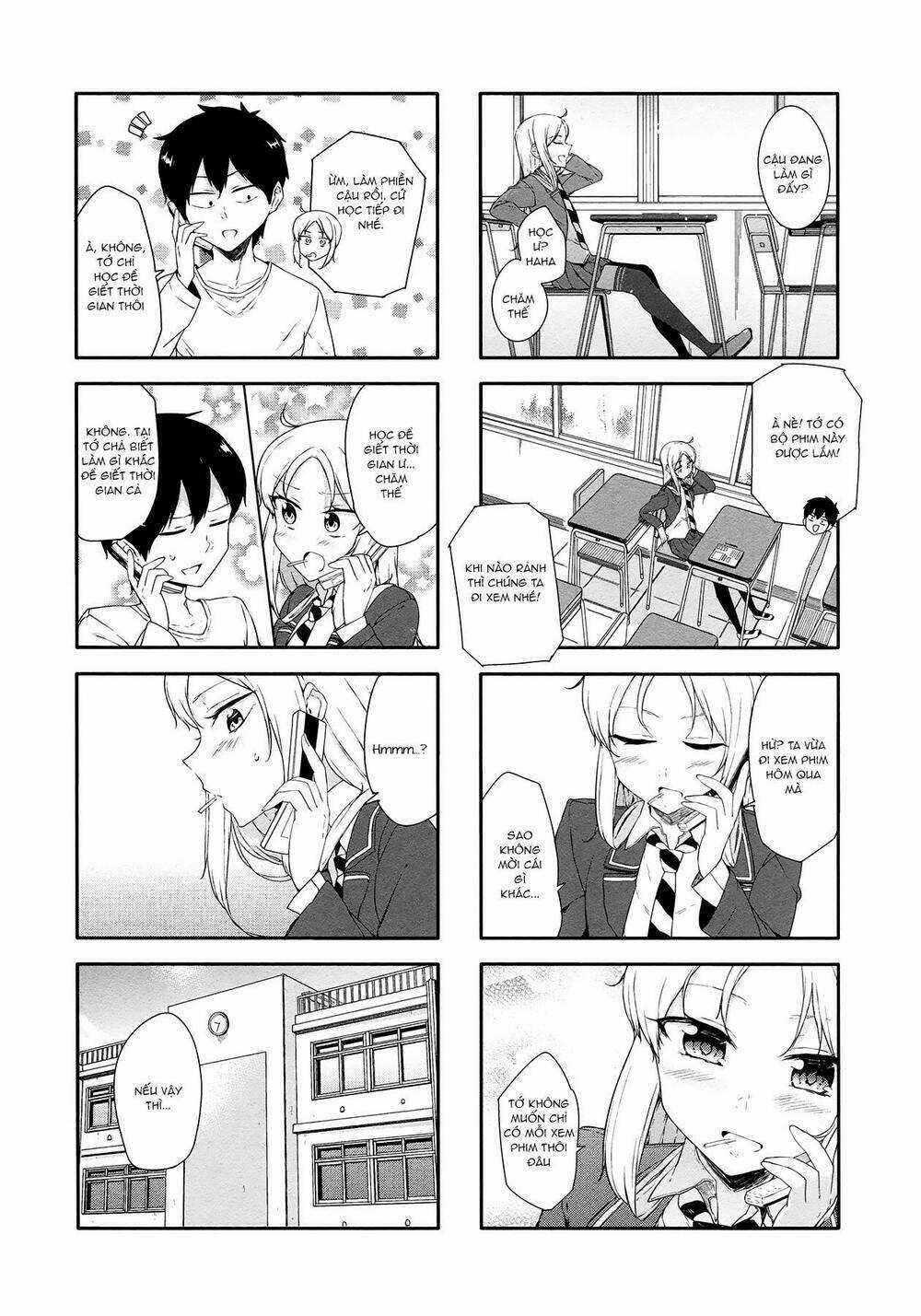 Hazuki Kanon wa Amakunai. Chapter 36 trang 5