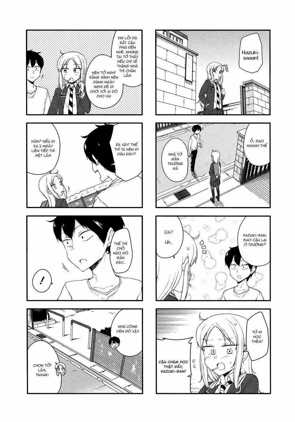 Hazuki Kanon wa Amakunai. Chapter 36 trang 6