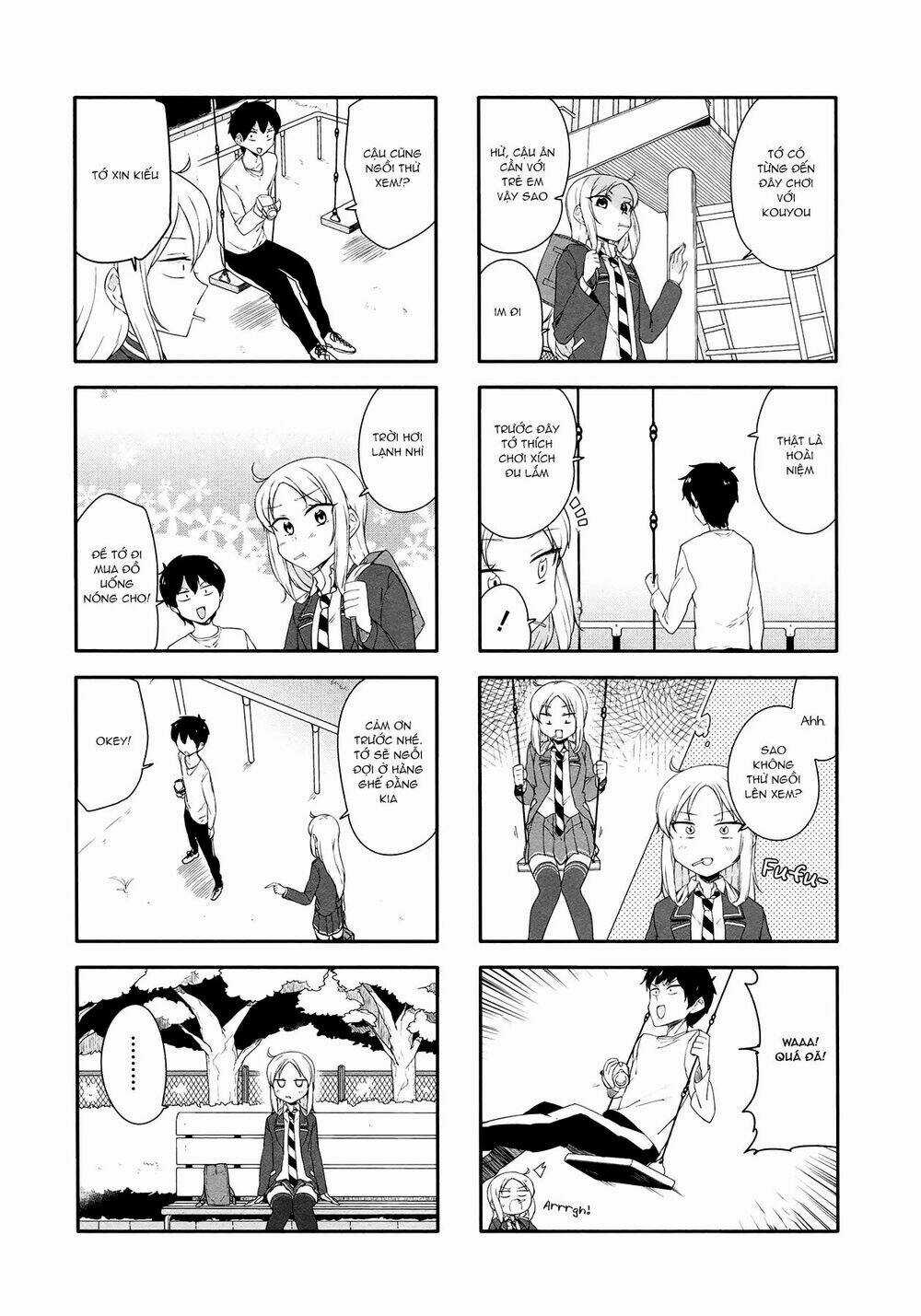 Hazuki Kanon wa Amakunai. Chapter 36 trang 7