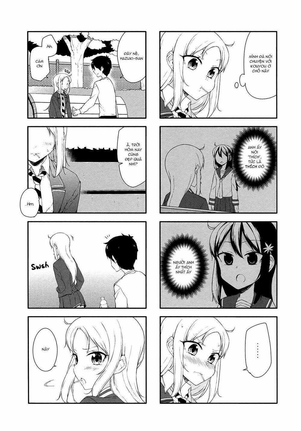 Hazuki Kanon wa Amakunai. Chapter 36 trang 8