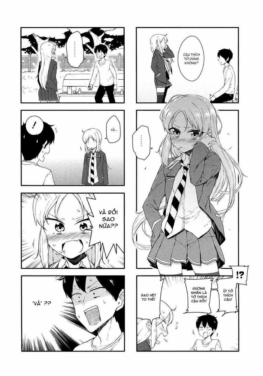 Hazuki Kanon wa Amakunai. Chapter 36 trang 9