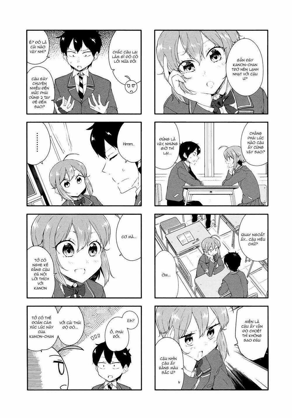 Hazuki Kanon wa Amakunai. Chapter 37 trang 2
