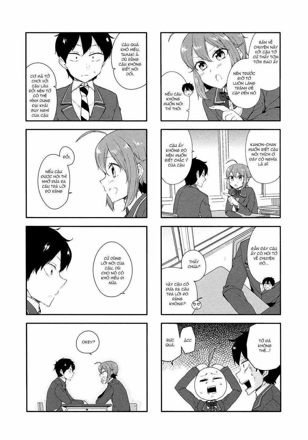 Hazuki Kanon wa Amakunai. Chapter 37 trang 3