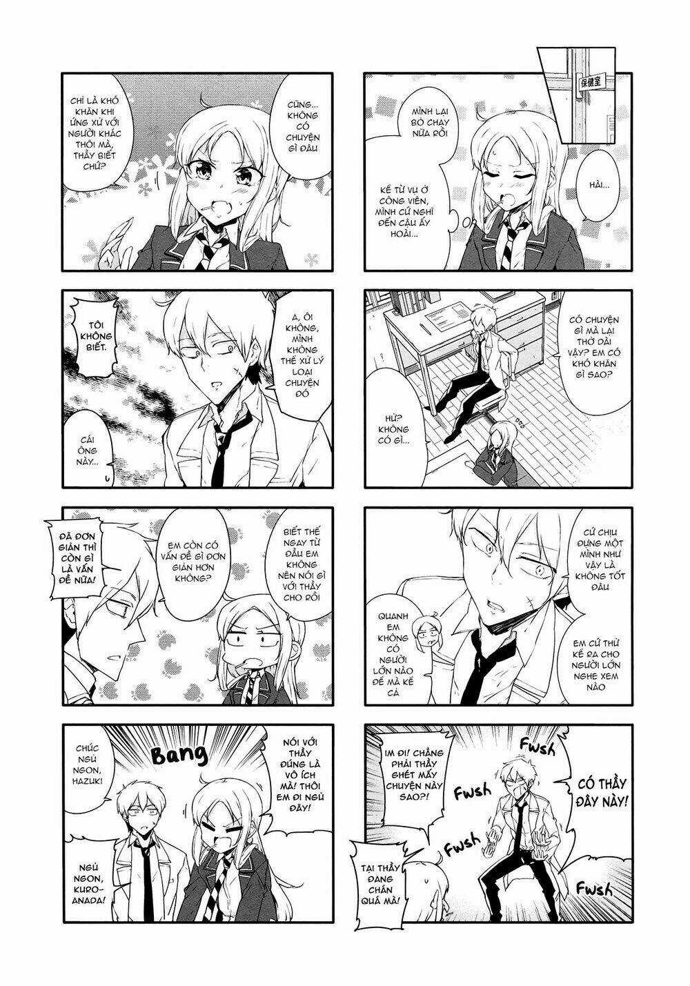 Hazuki Kanon wa Amakunai. Chapter 37 trang 4