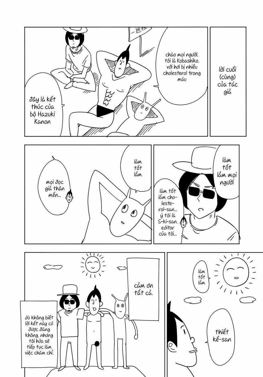 Hazuki Kanon wa Amakunai. Chapter 38 trang 10