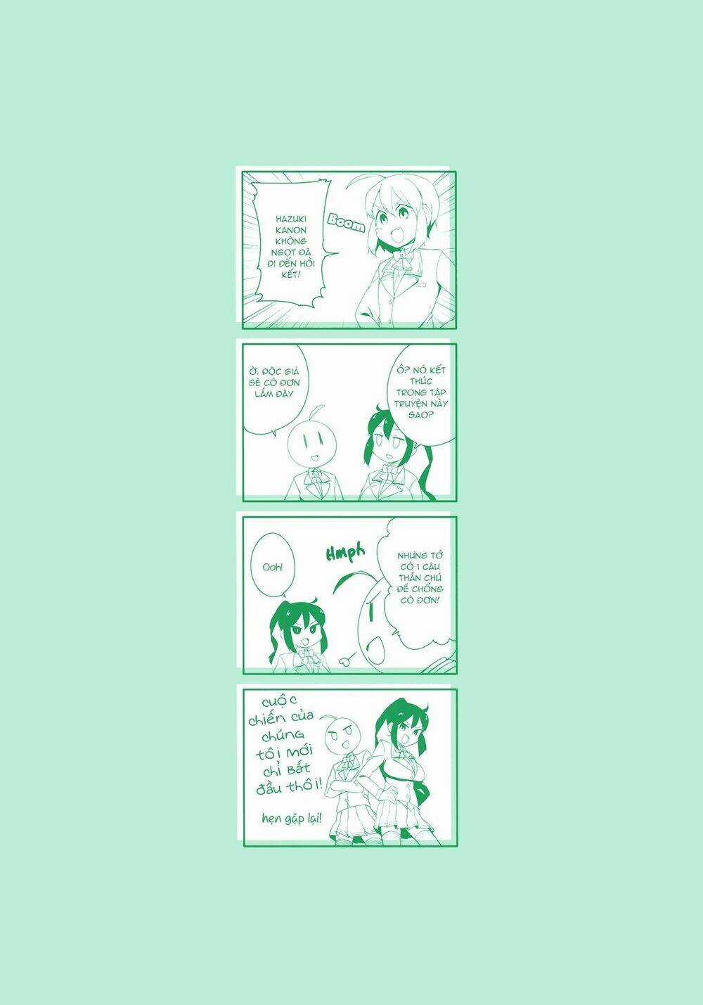 Hazuki Kanon wa Amakunai. Chapter 38 trang 12