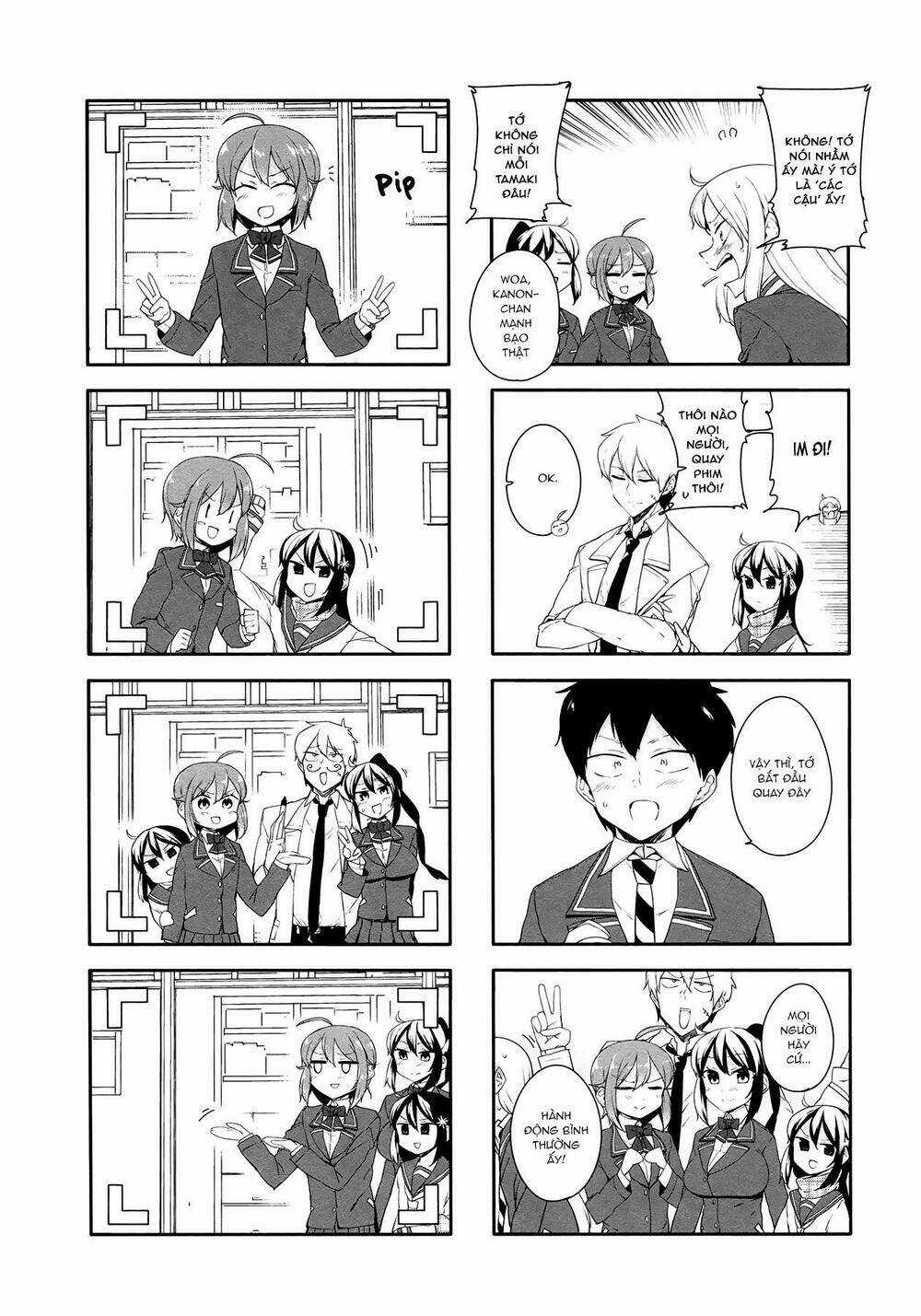 Hazuki Kanon wa Amakunai. Chapter 38 trang 6