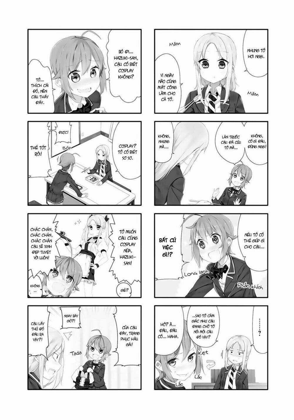 Hazuki Kanon wa Amakunai. Chapter 4 trang 2