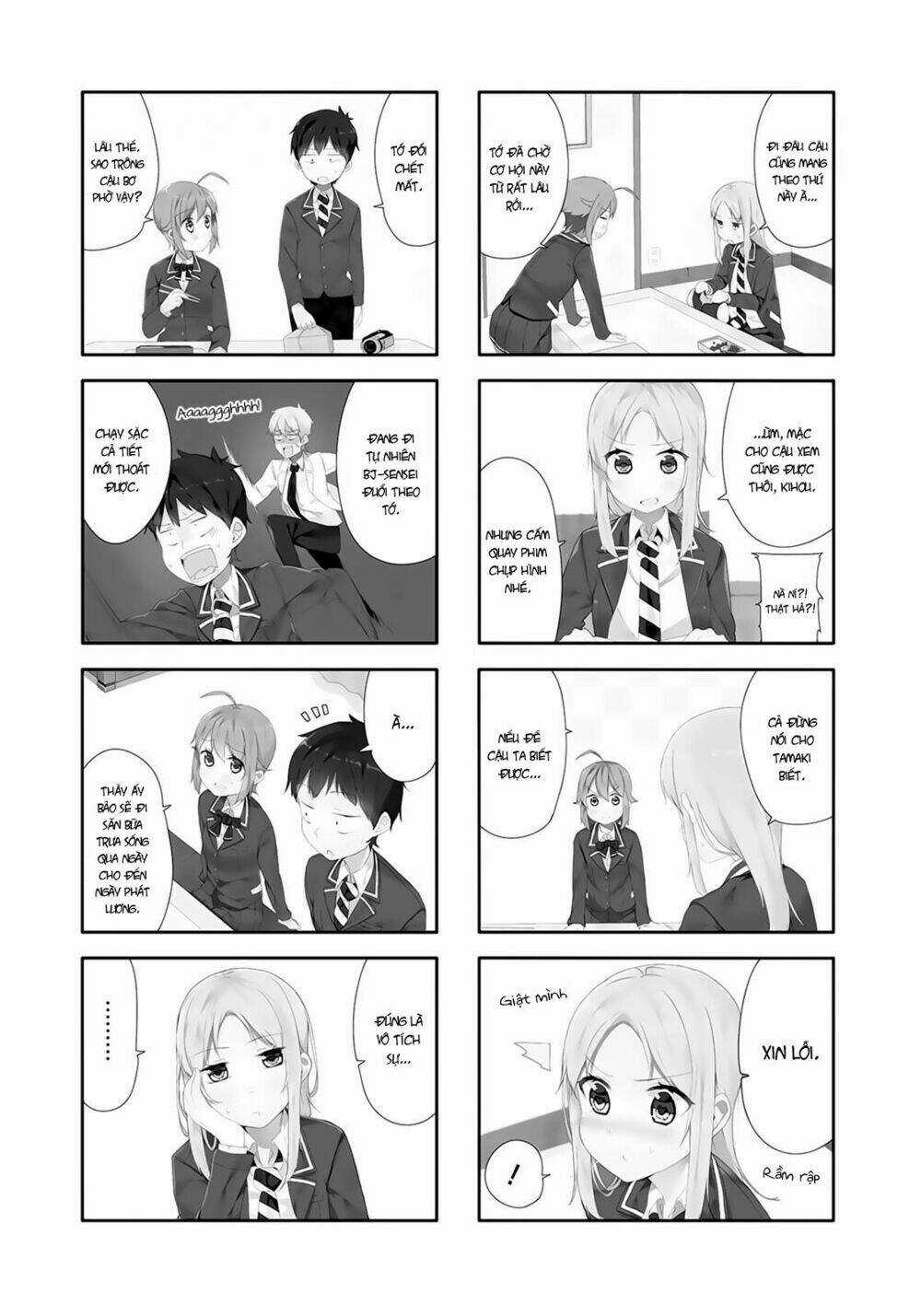 Hazuki Kanon wa Amakunai. Chapter 4 trang 3