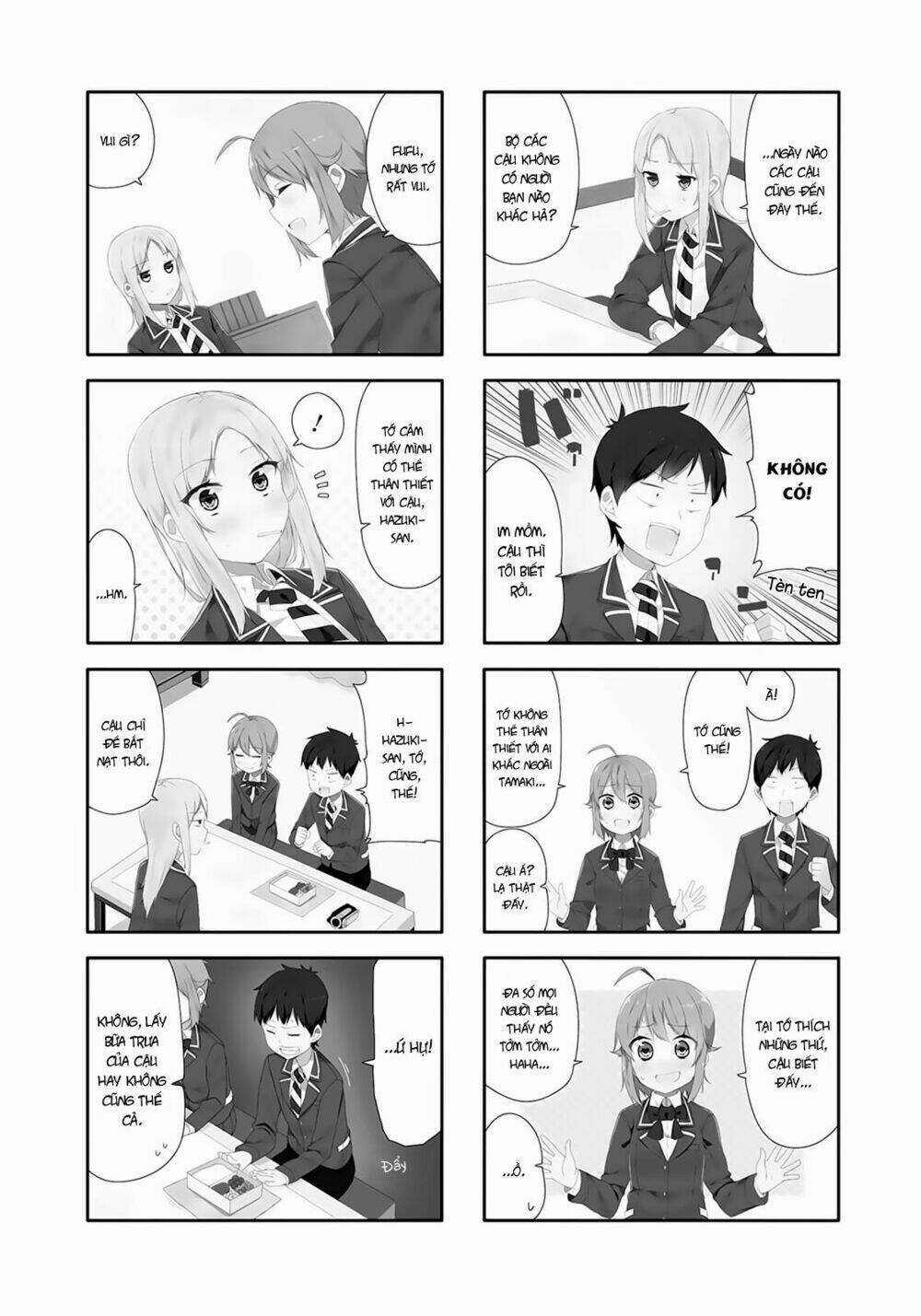 Hazuki Kanon wa Amakunai. Chapter 4 trang 4
