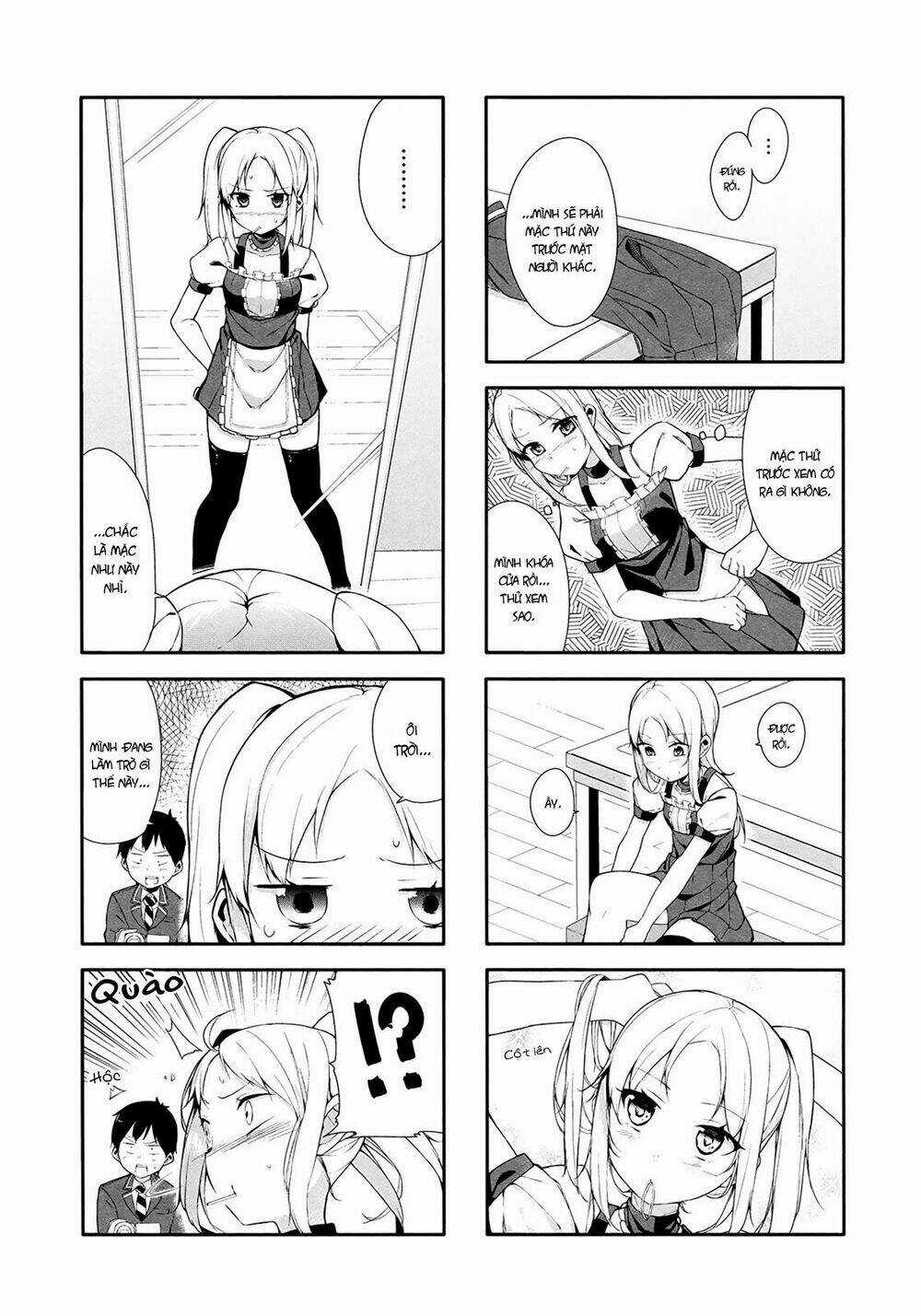 Hazuki Kanon wa Amakunai. Chapter 4 trang 6