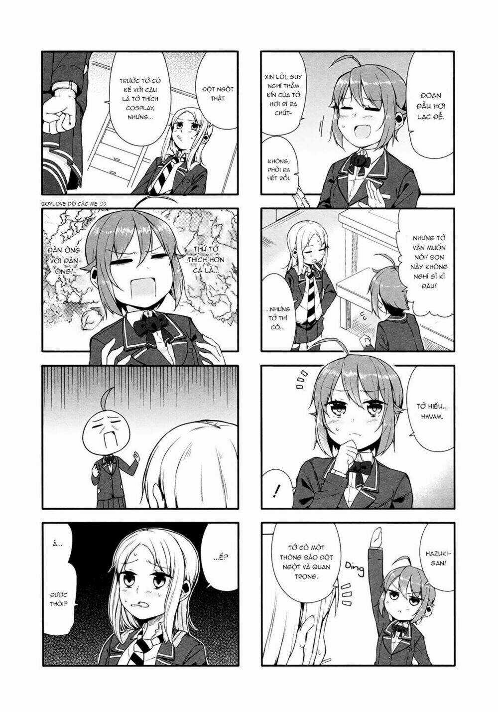 Hazuki Kanon wa Amakunai. Chapter 7 trang 5