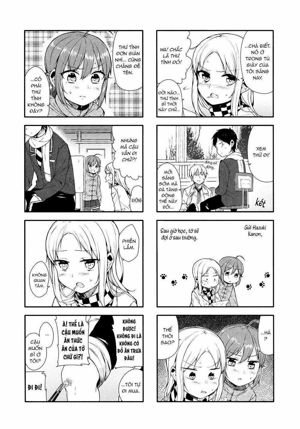 Hazuki Kanon wa Amakunai. Chapter 8 trang 3