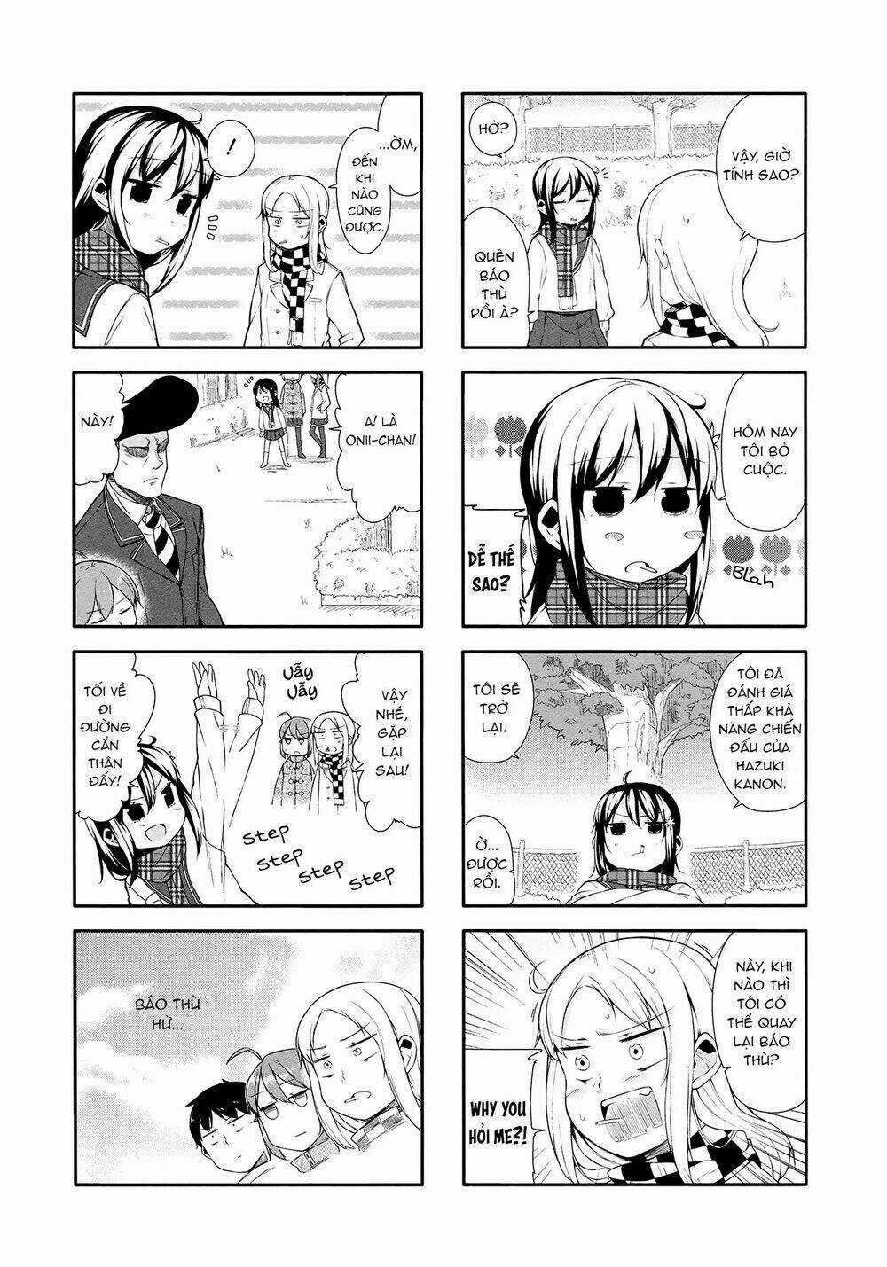 Hazuki Kanon wa Amakunai. Chapter 8 trang 9