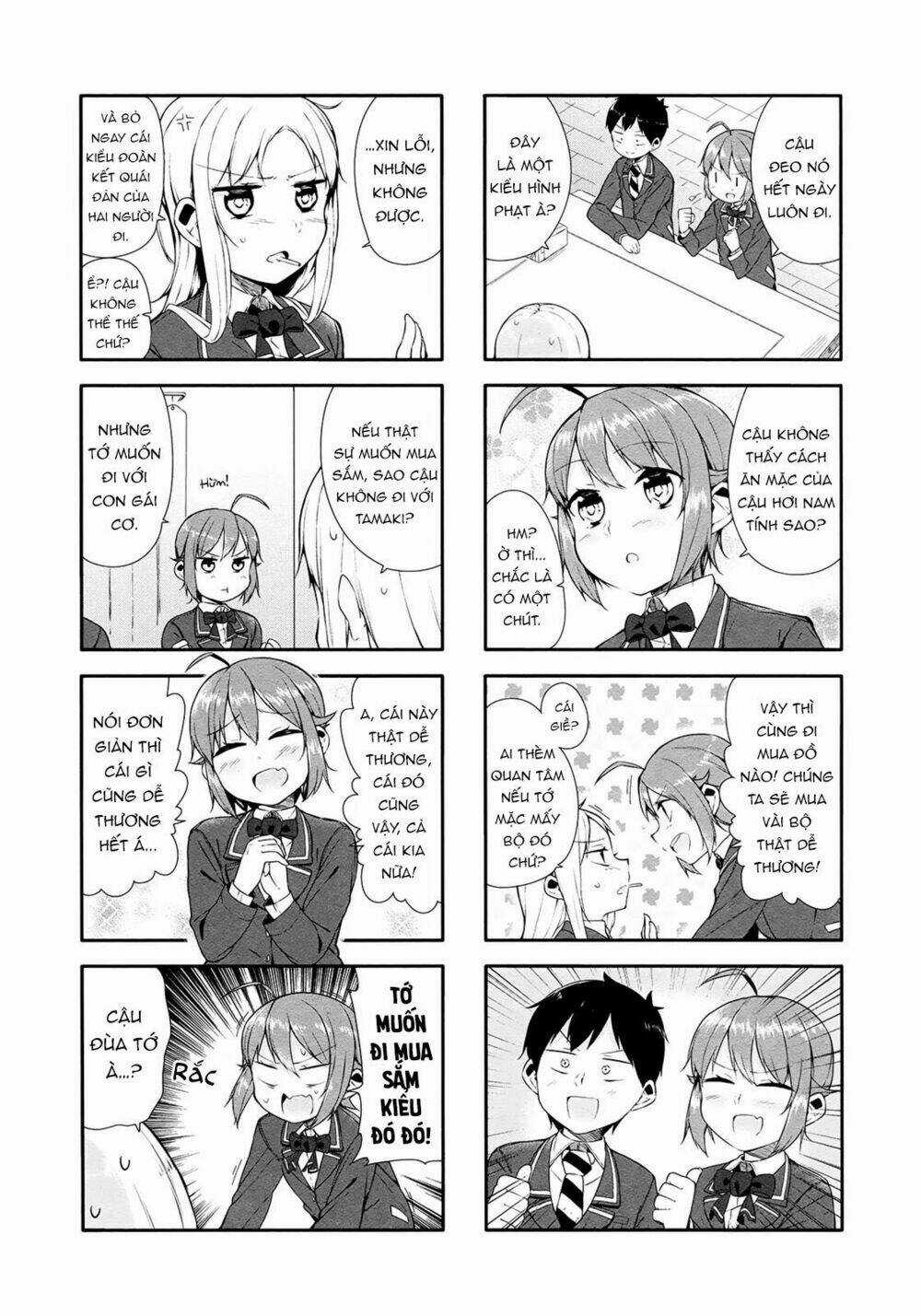Hazuki Kanon wa Amakunai. Chapter 9 trang 3