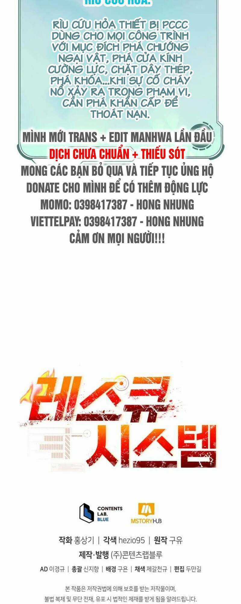 Hệ Thống Cứu Hộ Chapter 1 trang 80