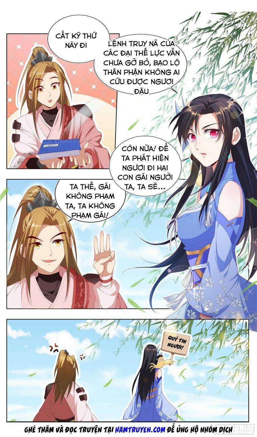 Hệ Thống Ép Ta Làm Nhân Vật Phản Diện Chapter 4 trang 22