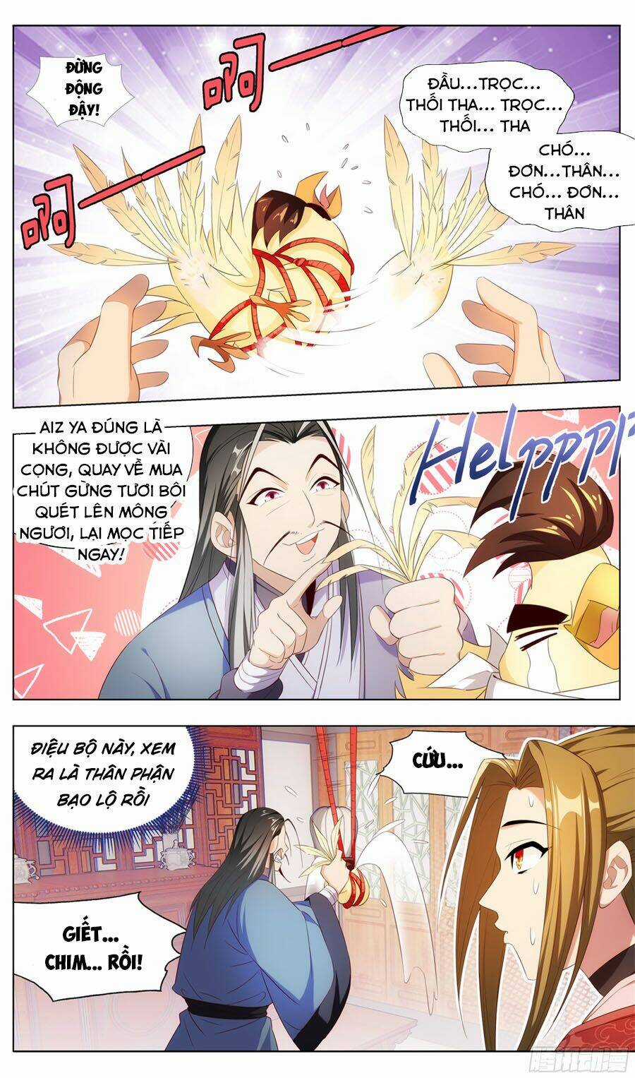 Hệ Thống Ép Ta Làm Nhân Vật Phản Diện Chapter 4 trang 5