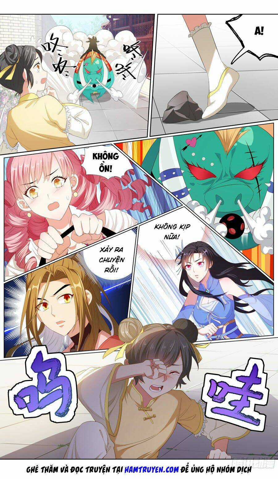 Hệ Thống Ép Ta Làm Nhân Vật Phản Diện Chapter 6 trang 5