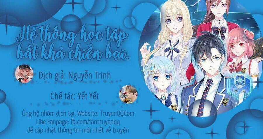 Hệ Thống Học Tập Bất Khả Chiến Bại Chapter 3 trang 0