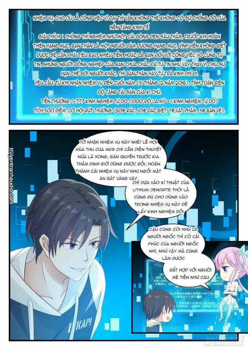 Hệ Thống Khoa Học Kỹ Thuật Đen Tối Của Học Bá Chapter 115 trang 8