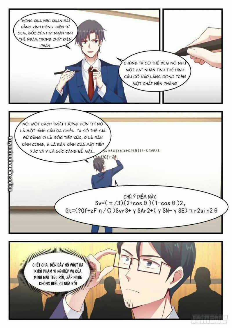 Hệ Thống Khoa Học Kỹ Thuật Đen Tối Của Học Bá Chapter 118 trang 9