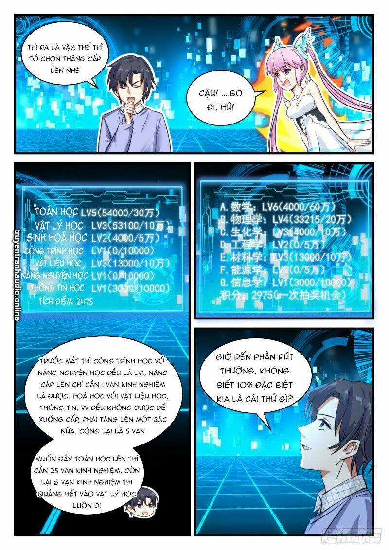 Hệ Thống Khoa Học Kỹ Thuật Đen Tối Của Học Bá Chapter 121 trang 11