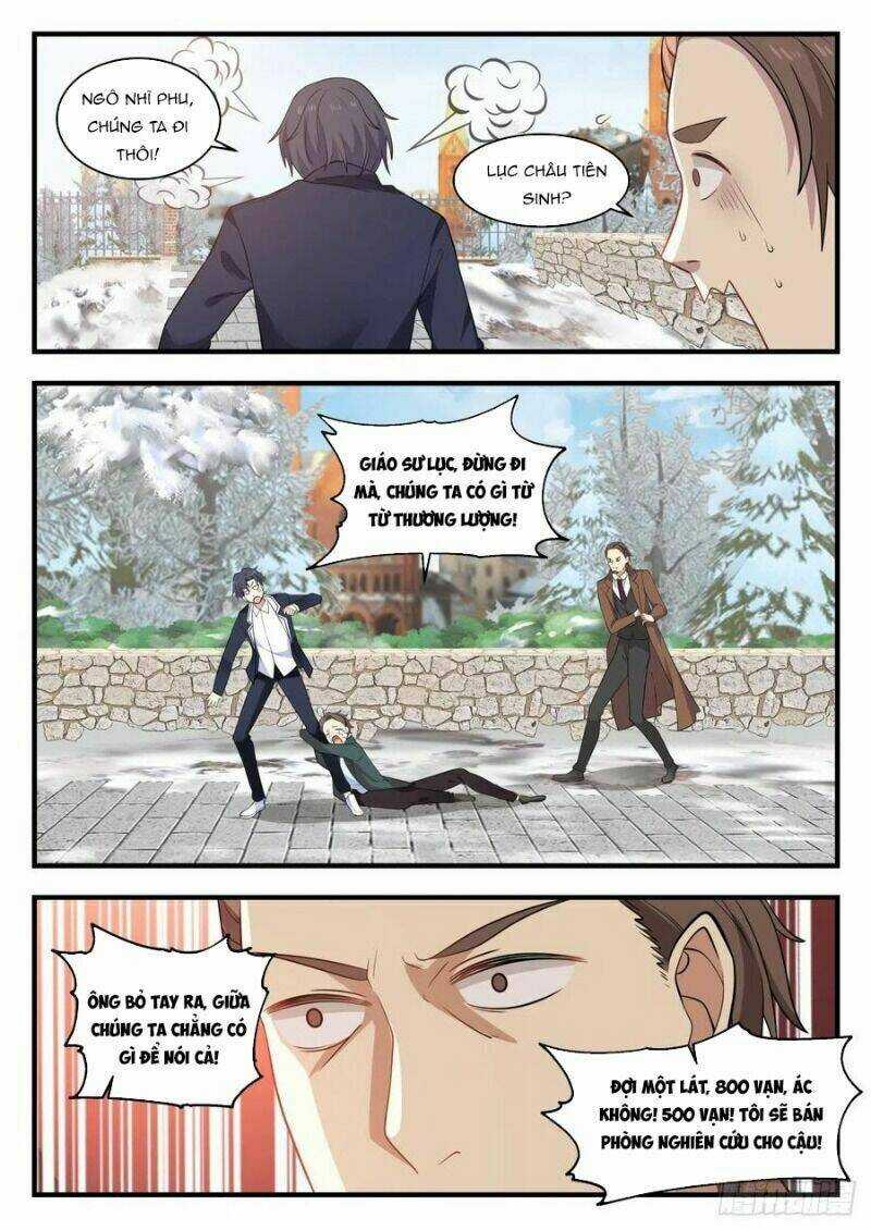 Hệ Thống Khoa Học Kỹ Thuật Đen Tối Của Học Bá Chapter 125 trang 11