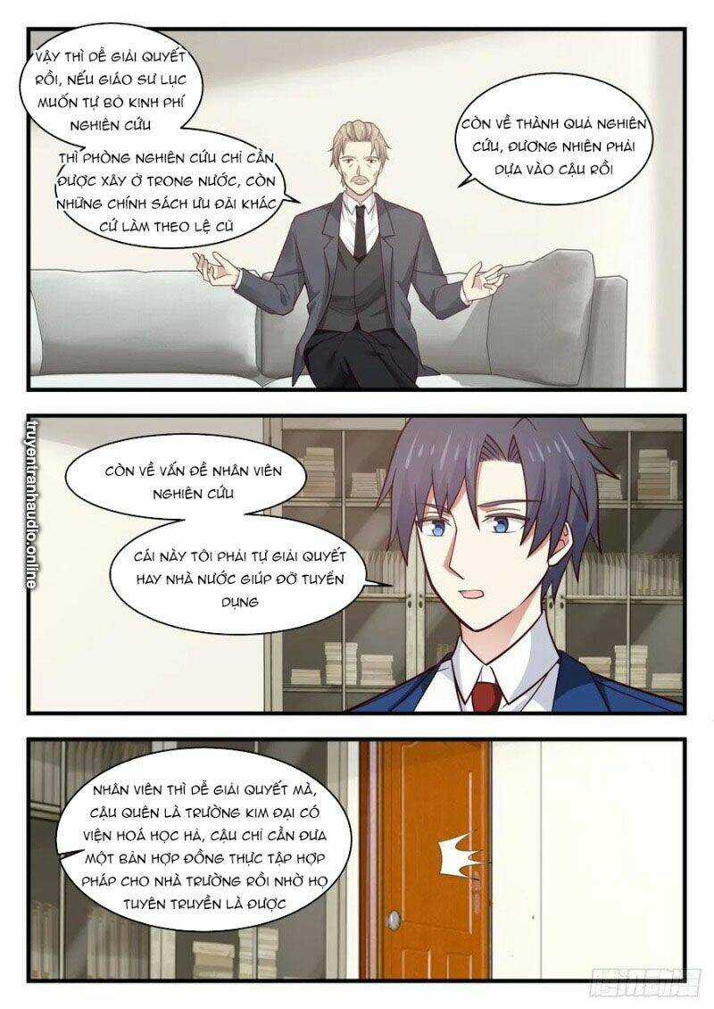 Hệ Thống Khoa Học Kỹ Thuật Đen Tối Của Học Bá Chapter 130 trang 12